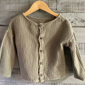 Simple Folk Muslin Top